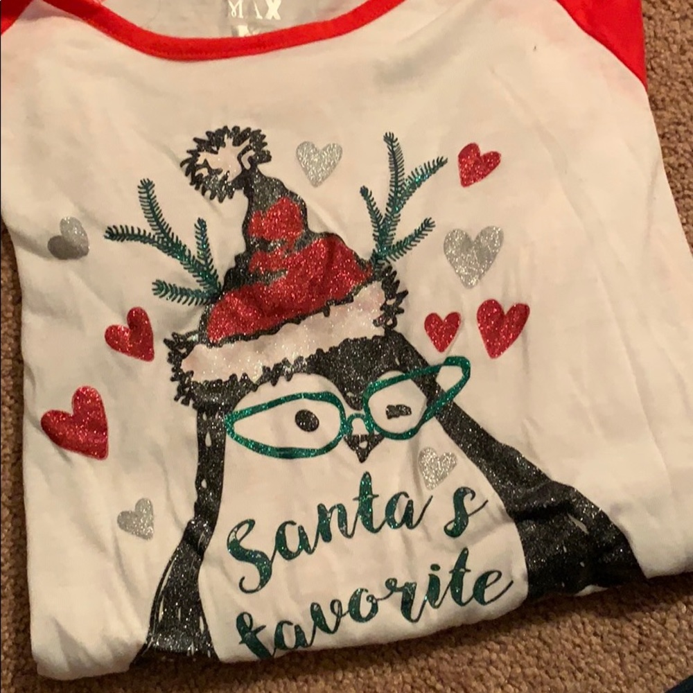 girls xmas top